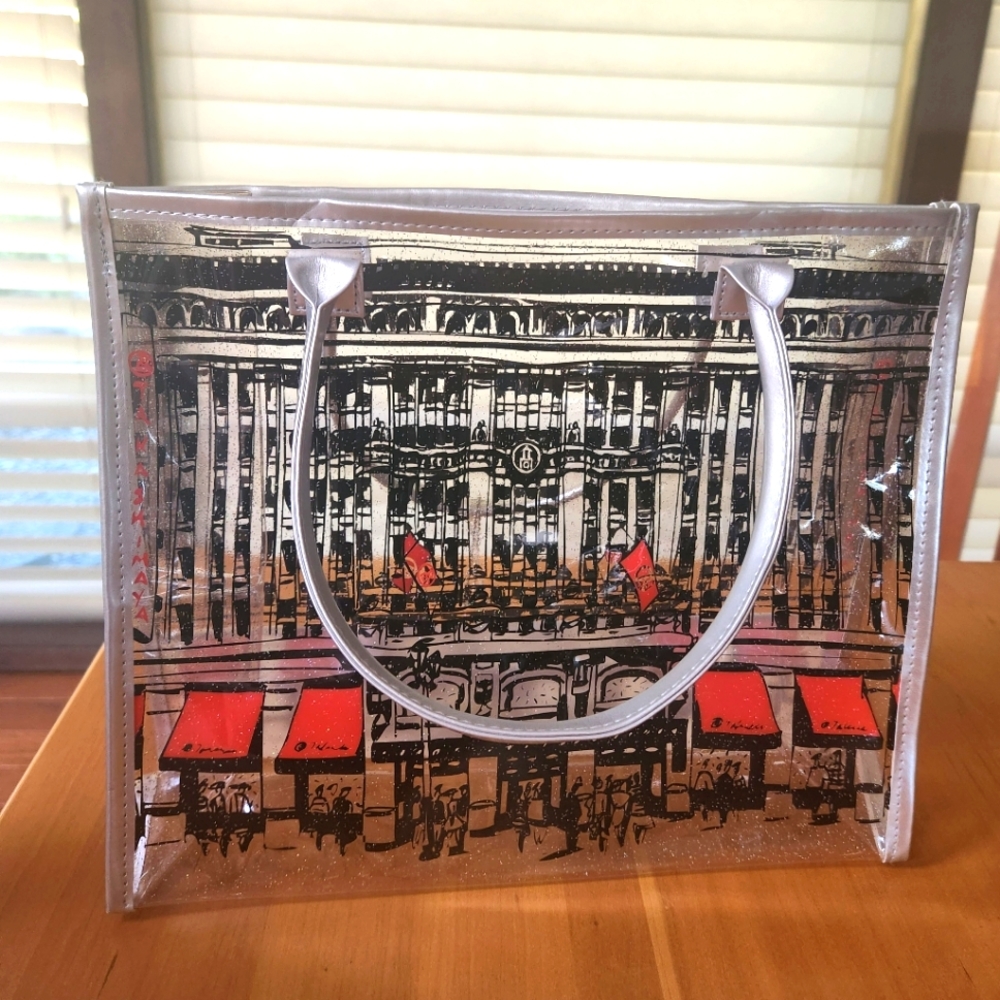 Takashimaya Vinyl Tote Bag